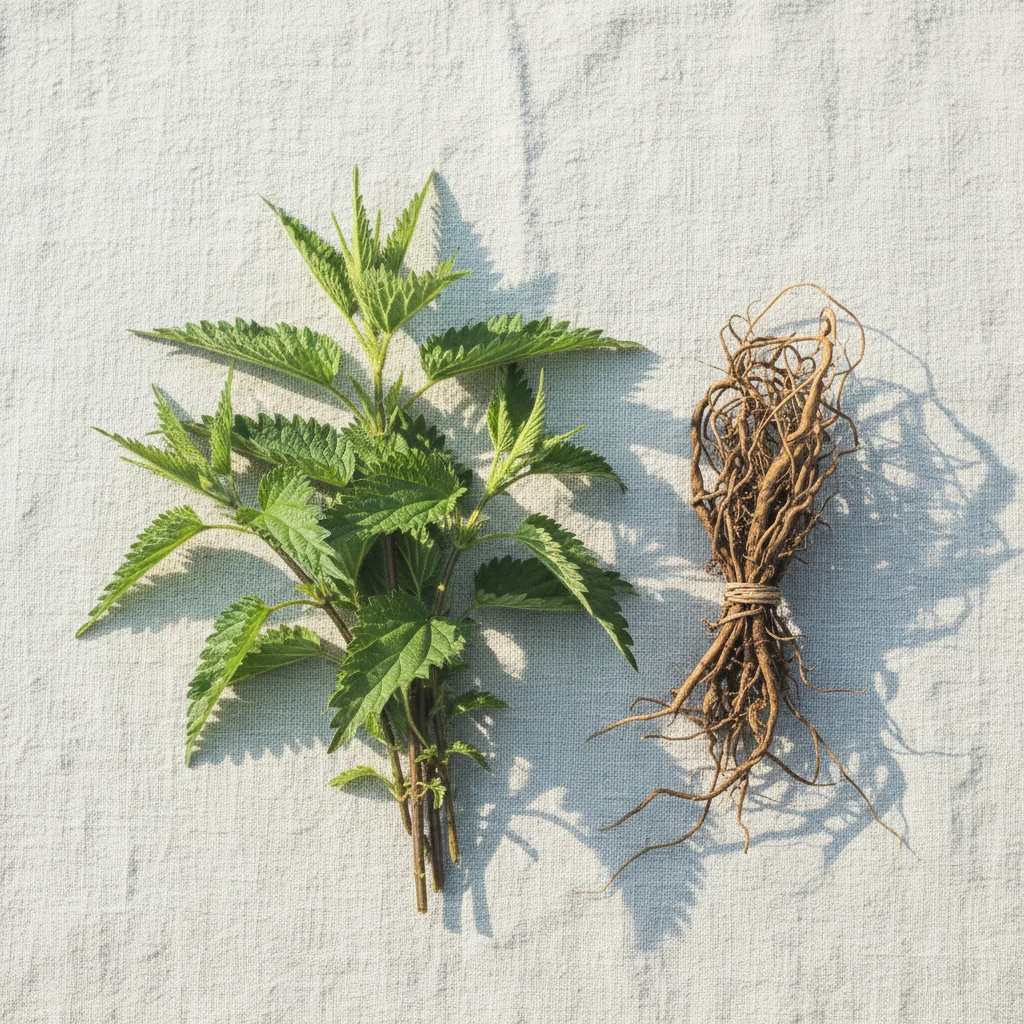 Brandnetelwortel capsules - botanische ingrediënten